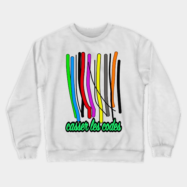 Be a rule breaker, BE DIFFERENT ! Crewneck Sweatshirt by esquisse